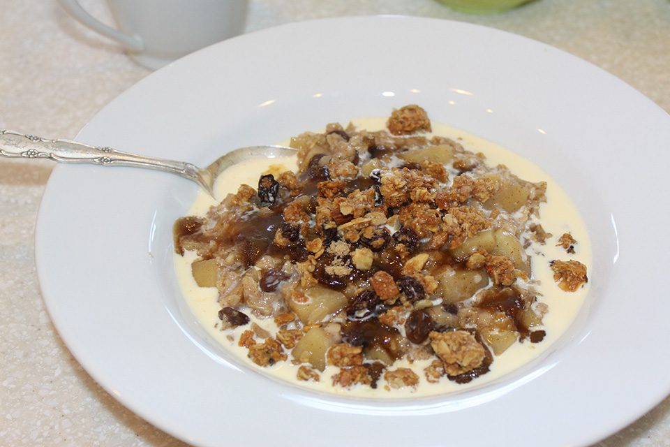 Apple Cinnamon Oatmea